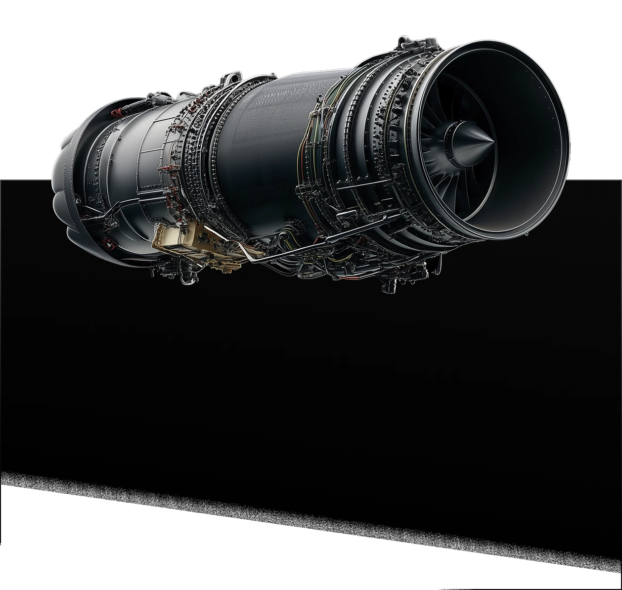 Turbina industrial representando uma aplicação de materiais avançados